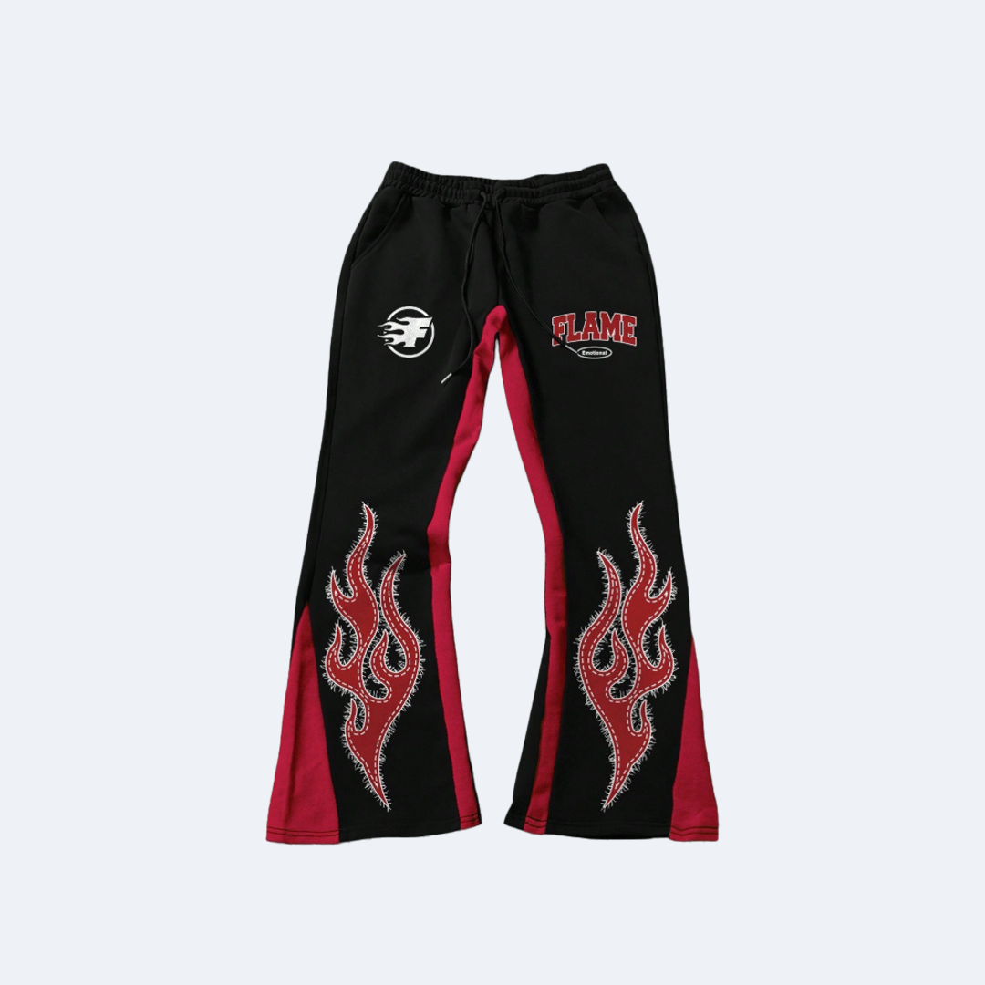 Black Red Flame™  Pants