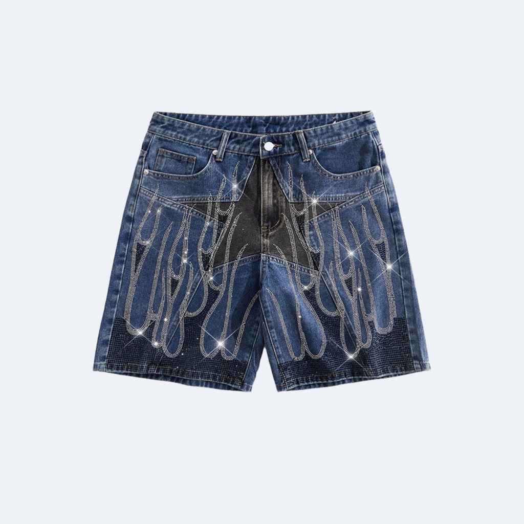 Star Rhinestone Denim™  Shorts