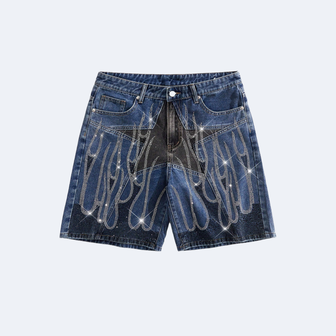 Star Rhinestone Denim™  Shorts